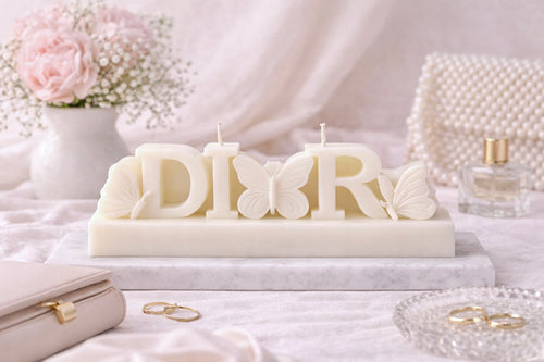 Designer Butterfly Decorative Candle