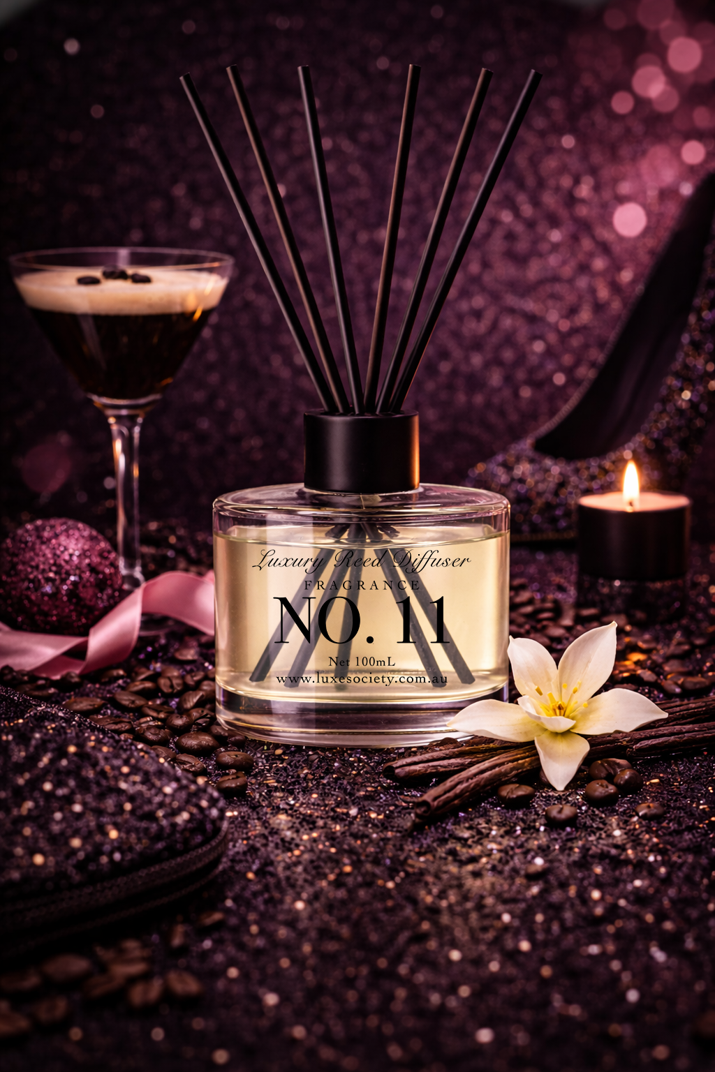 Luxe Signature Perfumed Fragrance Reed Diffusers